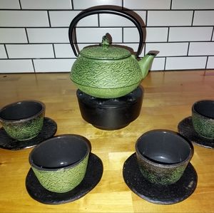 Teavana Cast Iron Tea Set